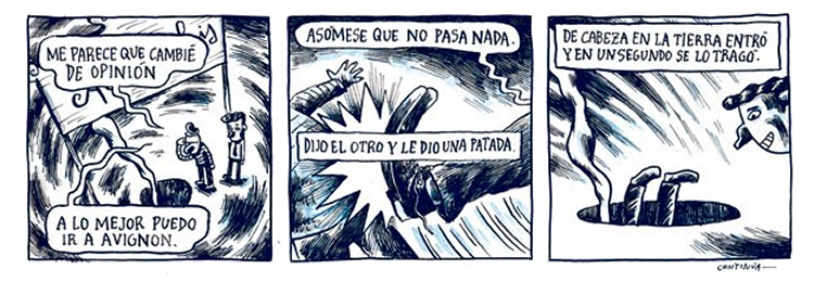 Abajópolis - Un cuento con rimas - por Liniers