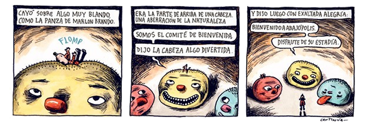 Abajópolis - Un cuento con rimas - por Liniers