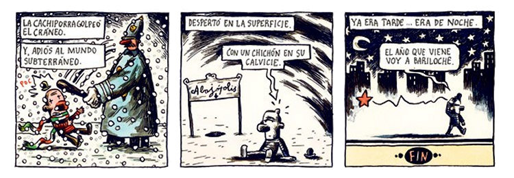 Abajópolis - Un cuento con rimas - por Liniers