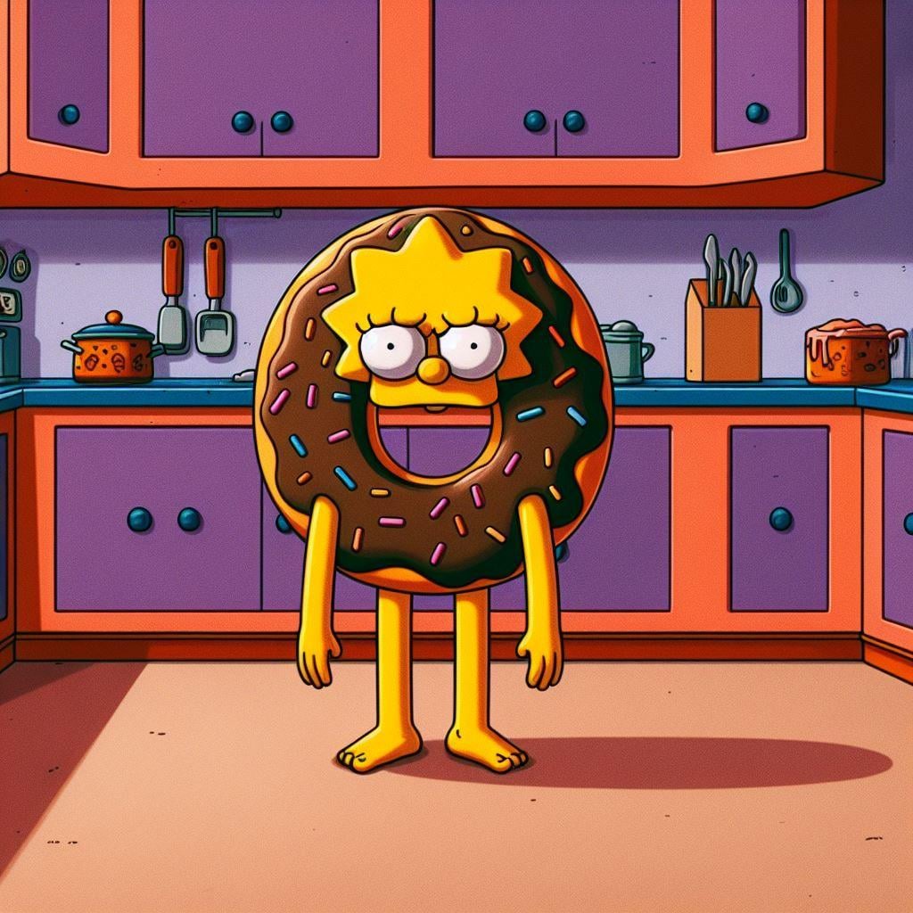 Lisa prohíbe los donuts 12